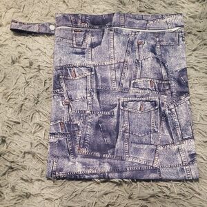 Denim Print Wet/dry Bag